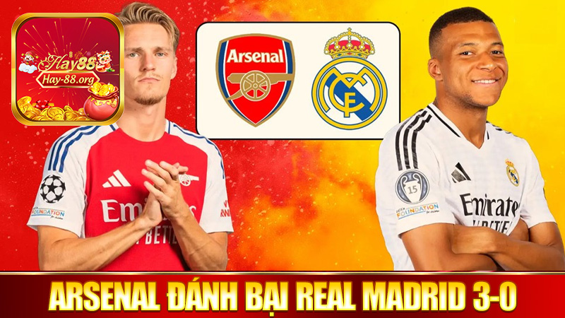 Chiến Thắng Lịch Sử: Arsenal Đánh Bại Real Madrid Tại Champions League.